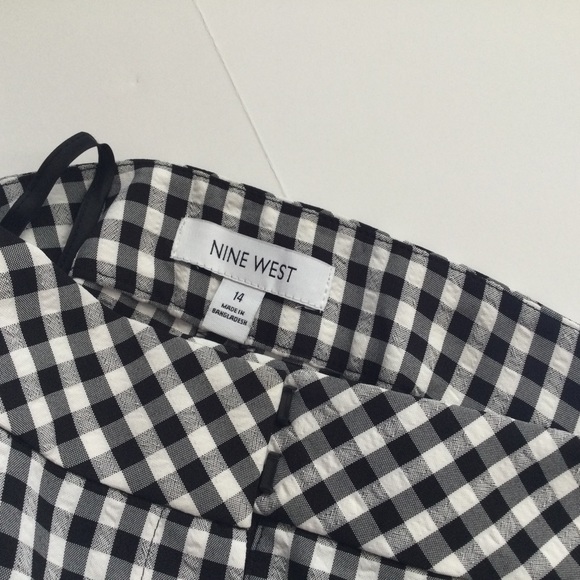 Nine West Pants - Nine West Black & White Dressy Pants (14)